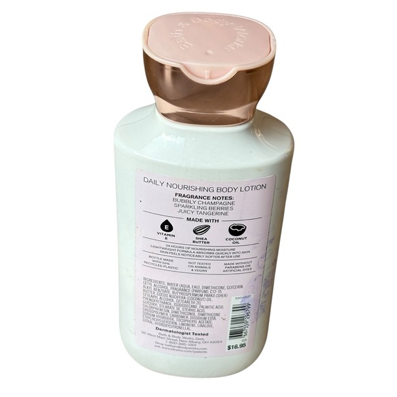 Bath & Body Works Champagne Toast Body Lotion 8 oz - Picture 4 of 5